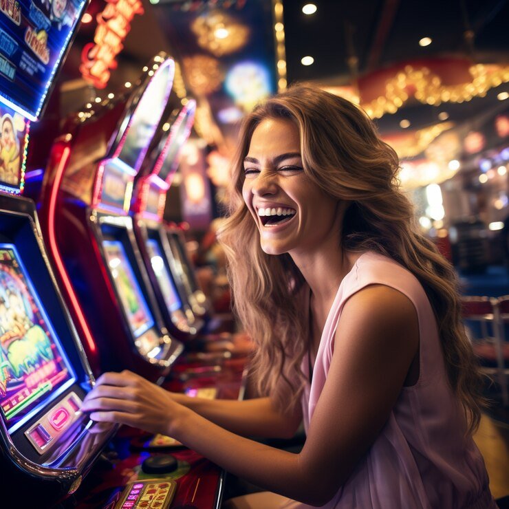 Pengguna menikmati pengalaman sports betting dan casino dengan interface modern salamjp